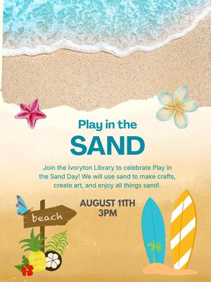 Play in the Sand Day Play in the Sand Day